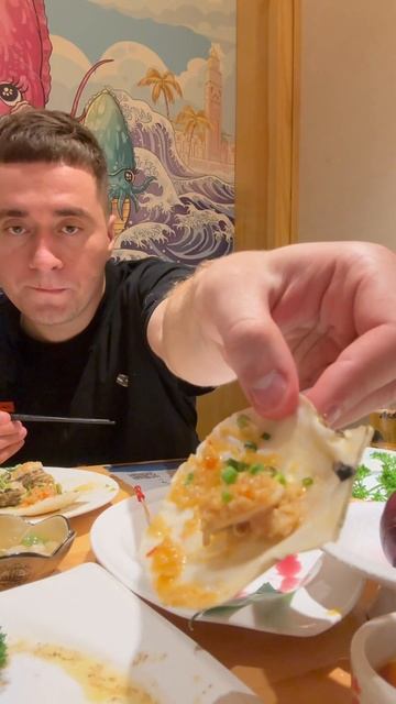 Концепция ресторана японской кухни в Китае #китай #food #китайскаяеда #японскаякухня #морепродукты