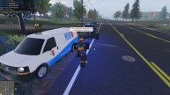 A NEWS VAN ran from me! HE CRASHED - ERLC RP