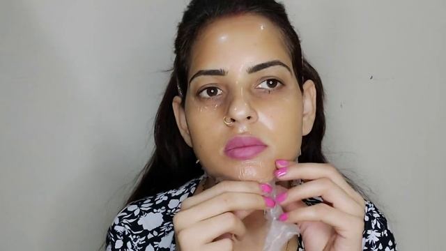 Good vibes Papaya Glow Peel-Off Mask Review & Demo||