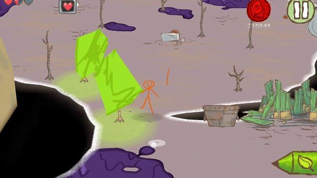 Играю в игру про стикманов/Draw a stick man's!
