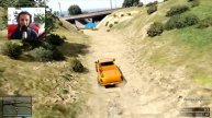 GTA 5 Funny Moments - Extreme Monster Truck Race - (GTA V Online Games Stunts)