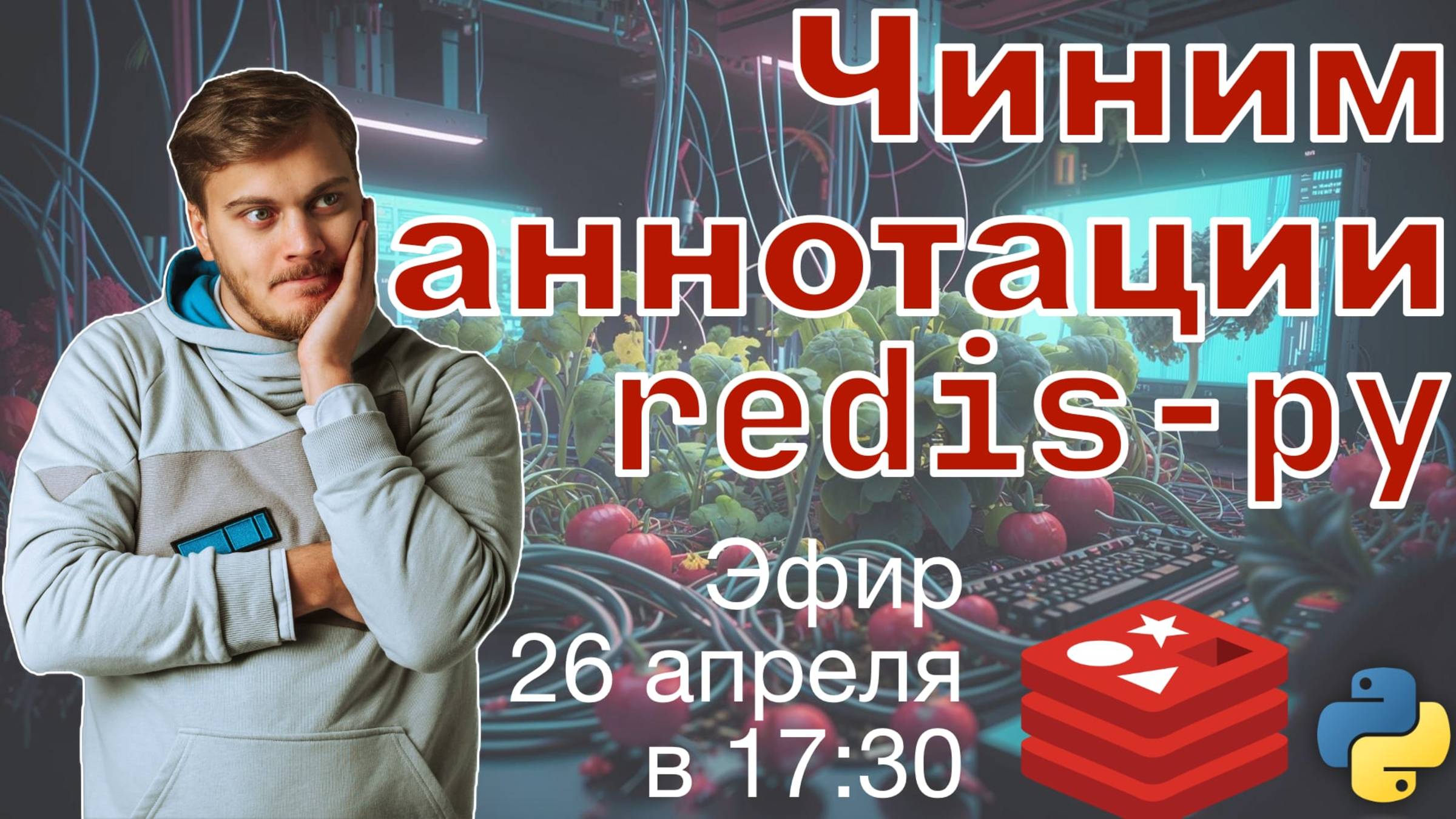 Чиним аннотации redis-py