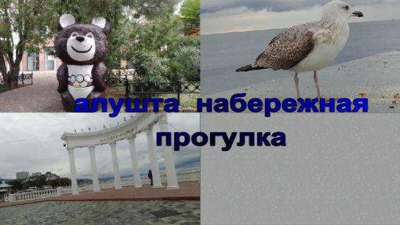 № 896 Алушта ,набережная ,прогулка