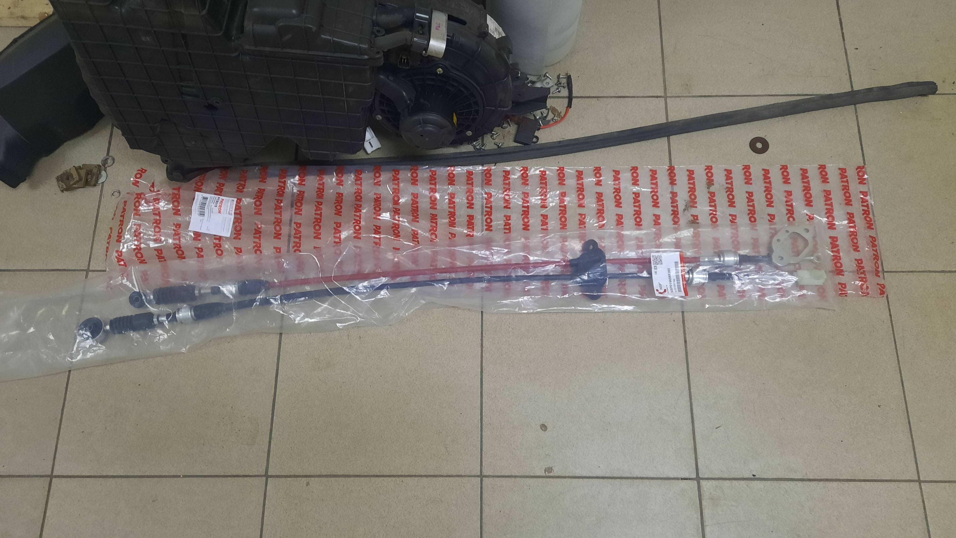 Daewoo Matiz 2010 Чуня. Трос КПП не ТОТ, пришлось брать PATRON