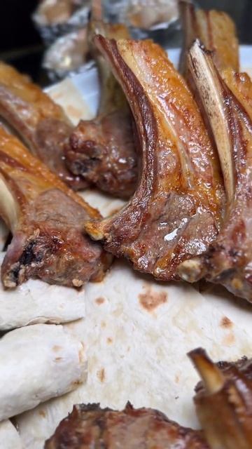 Сочний мощный корейка из баранина #restaurant#chedosinhton#chef#master