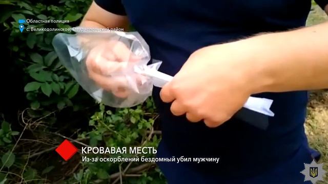 В Овидиопольском районе бездомный из-за оскорблений убил мужчину