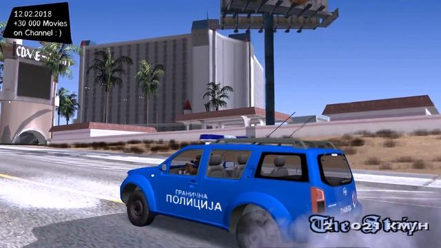 Nissan Pathfinder Granična Policija v2 Grand Theft Auto San Andreas GTA SA MOD _REVIEW