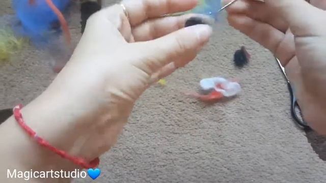 Как выложить шерстью шпица😍 приглашаю к себе на уроки))