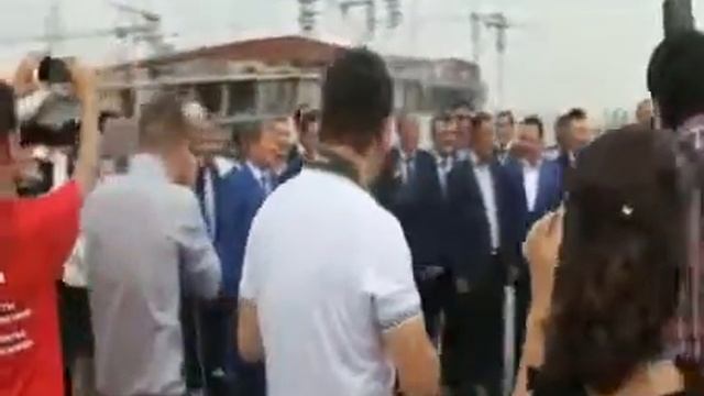 Как НАШИ Акиму Алматы песню пели