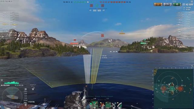 World of Warships - Atago - Торпед много не бывает