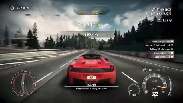 NEED FOR SPEED RIVALS No comments / Без комментариев (PS4 720p HD)