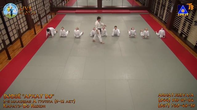 Каратэ-До Кихон. 2-я младшая А  (15.02.2021)