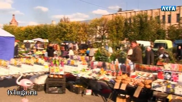 Ярмарка в Луге