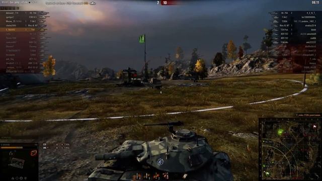 На светляке тащу бой - 11 фрагов,последним снаряд