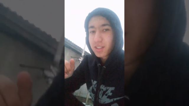 Мухаммадбако построил снежок