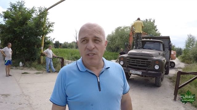 Снос незаконного сооружения на Днестре.