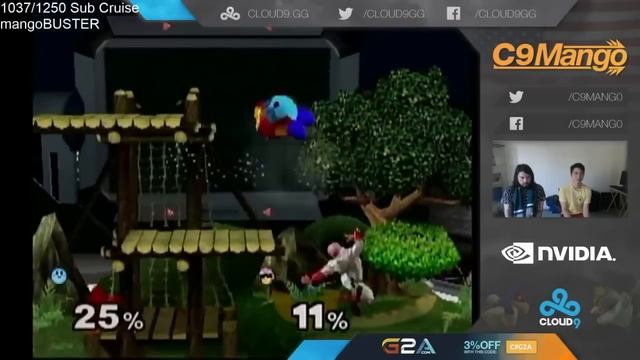 SSBM | Top 10 | Dunk Getting Rekt By Mango On Stream