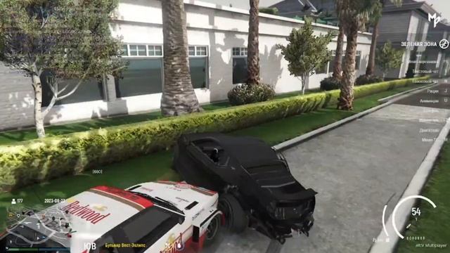 Два 🤡 подрезали меня, хотел спрятаться на титуле но... 😯😲😳🤪😵🤫 Gta 5 RP MegaPolis 😋😚😉😪😛