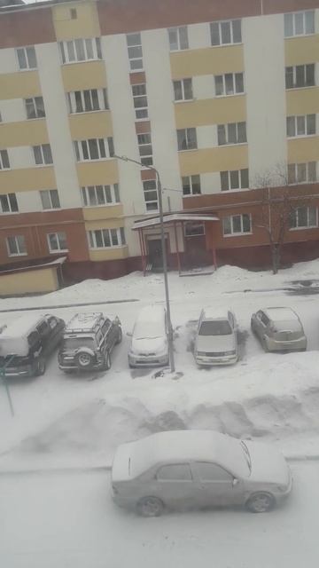 Зима не хочет уходить.Оха .Сахалин.22 апреля.