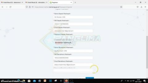 Cara Registrasi Akun E-RKAM Latihan Kemenag untuk Kepala Madrasah dan Bendahara
