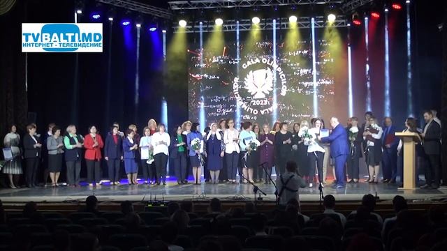 НАГРАЖДЕНИЕ УЧИТЕЛЕЙ БЕЛЬЦ " GALA OLIMPICILOR -2023"    20 05 23