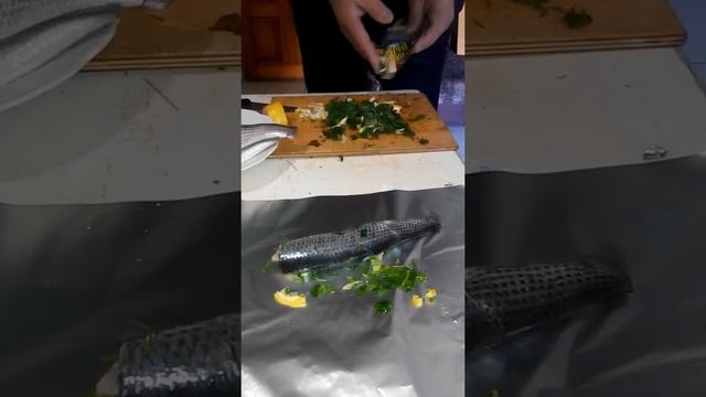 Форель ахун в духовке с чувствами
