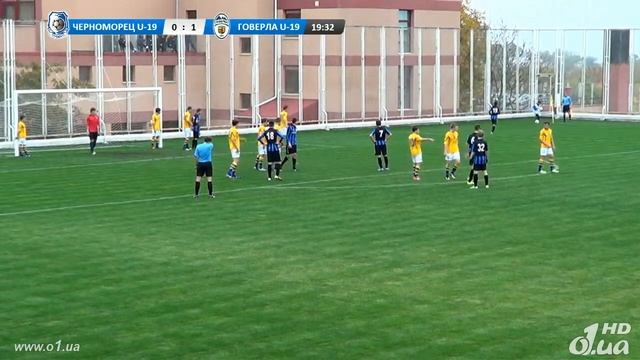 o1.ua - U-19: «Черноморец» - «Говерла» (1-й тайм) / Спорт Одессы