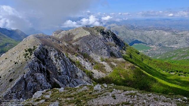 Timelapse. На вершине Пика Езерски Верх. On the top of Peak Jezerski Verh