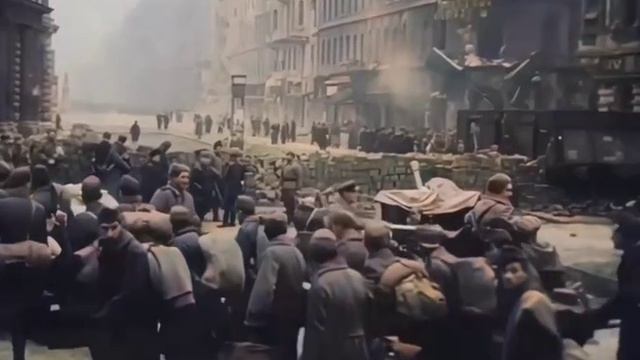 Венгрия
Будапешт, 1945 год
уличные сцены