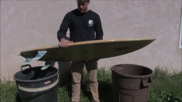 How to get wax off your surfboard like PRO! (100 Subscriber Special)