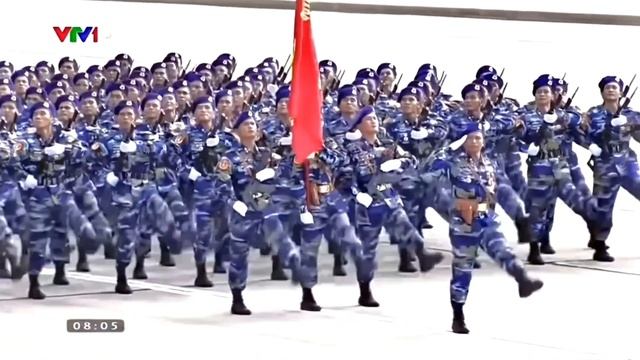 Let's defend President Ho with Arms (Bảo vệ Chủ tịch Hồ Chí Minh bằng vũ trang) - Parade version