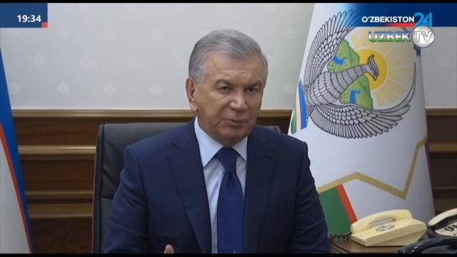 Шавкат Мирзиёев ознакомился с отчетом о процессе приема в государственные высшие образователь...