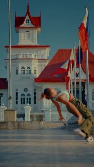 Some breaking moves inspired by the beautiful Philippines #BGirl #Logistx