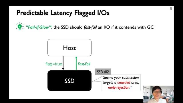 SOSP 2021: IODA: A Host/Device Co-Design for Strong Predictability Contract on Modern Flash Storage