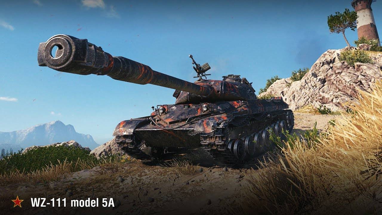 WZ111 model 5A - КИТАЙСКИЙ ТАНК!