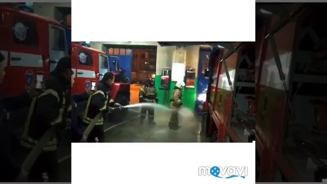 Как пожарных провожают на пенсию