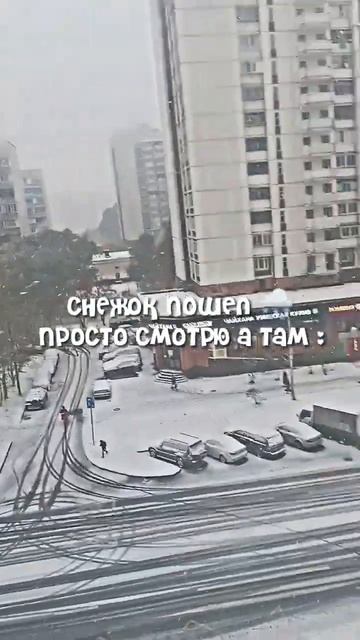 снежок пошел 🌨️#снег #рекомендации #хочувреки