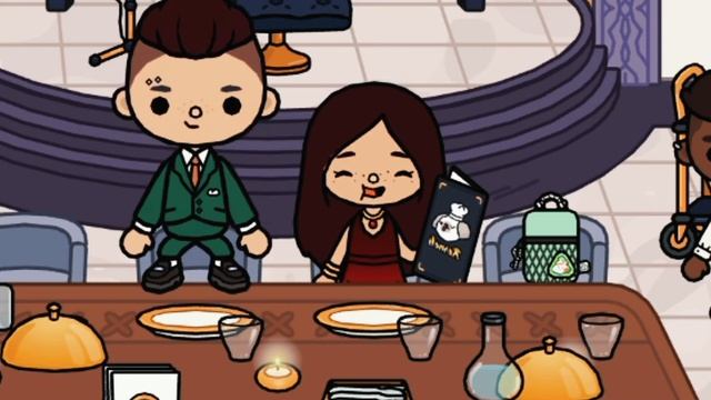 ☘️🍂Идём с Майком в дорогой ресторан😍🤯🌁/Leah.Toka/TokaBoka/💓🍀