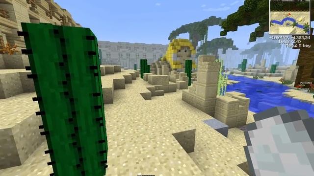 Minecraft - Кидание снежками или ПайндБолл