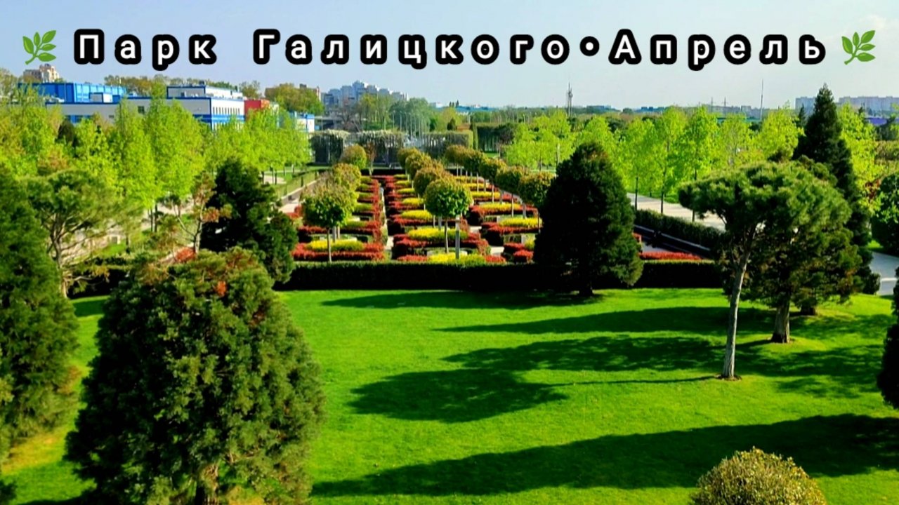 🌿Парк Галицкого•Апрель🌿