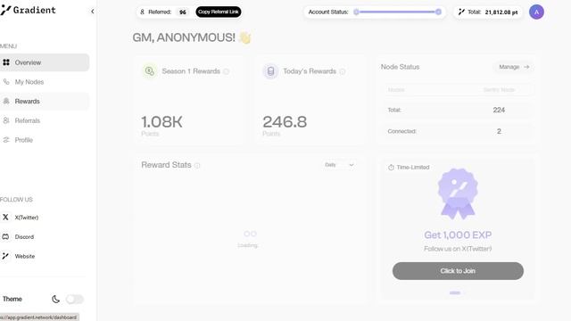 GRADIENT NETWORK  САМЫЙ БОЛЬШОЙ ДРОП СКОРО