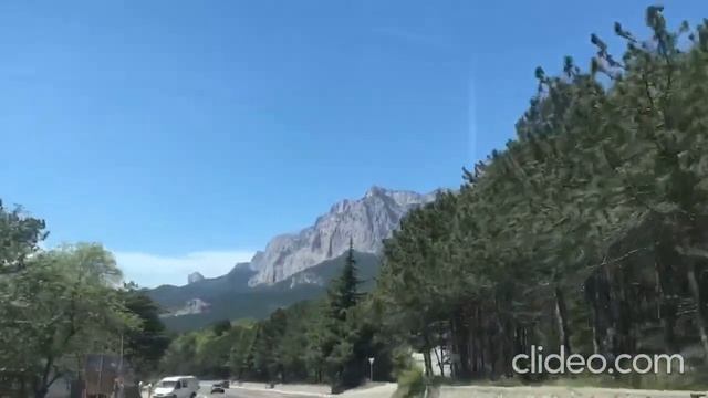 дорога в Алупку и назад