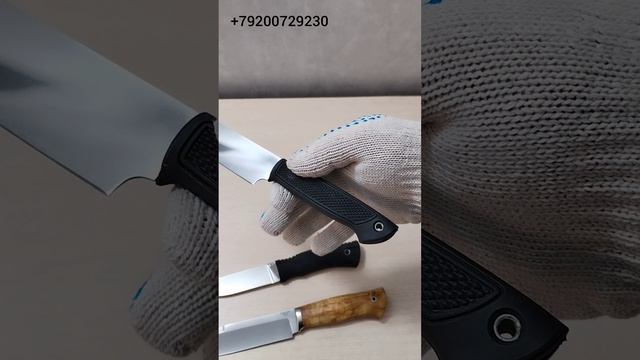 Обзор ножей Горшкова Андрея из стали BOHLER S390 и Х12МФ
