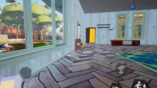Выкидываю Вещи из своего дома￼ (hello neighbour)