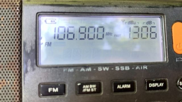 106.9 MHz - Радио Звезда (Моздок, 131 км)