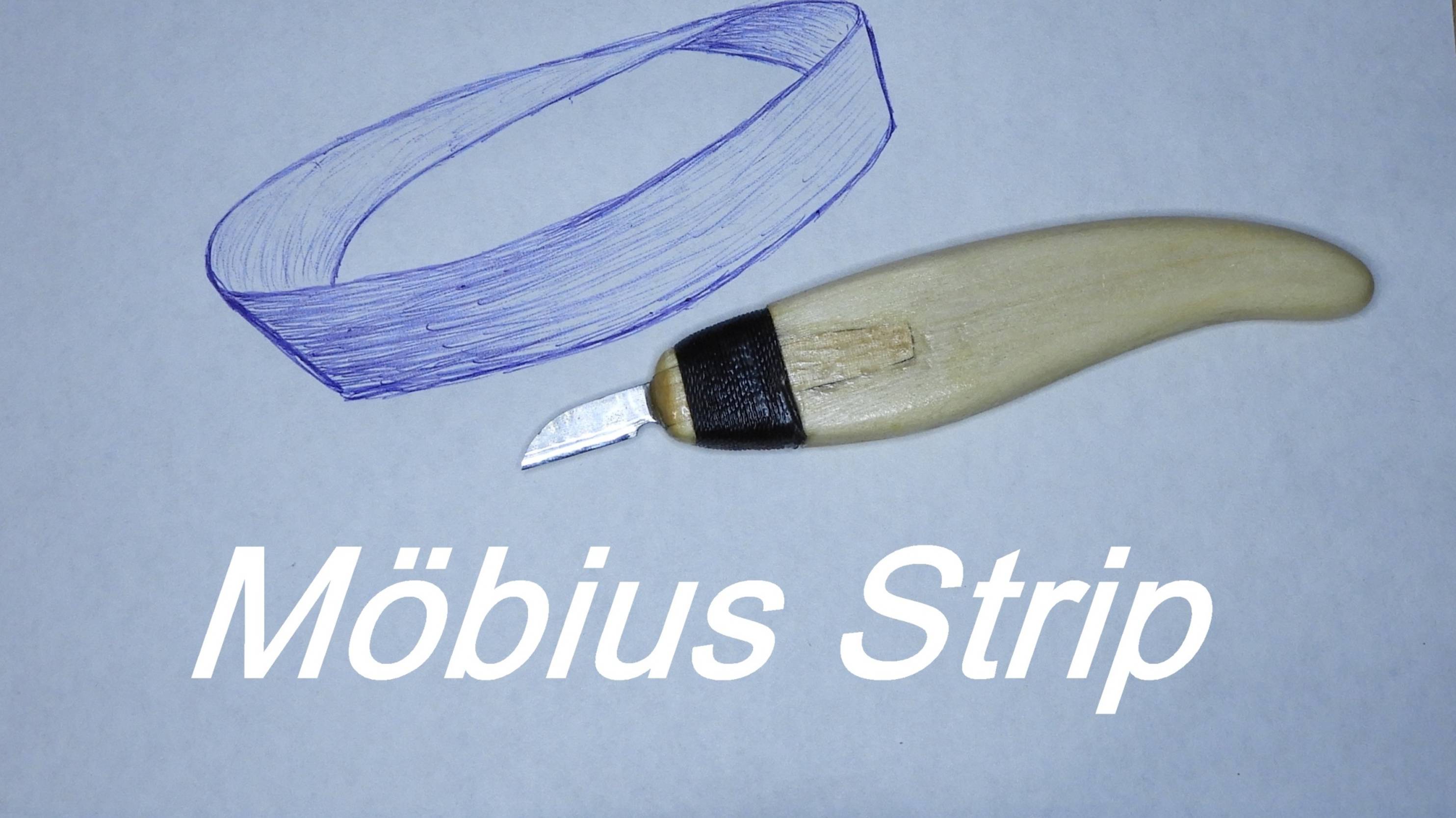 МЁБИУСА ЛЕНТА ... Как вырезать / How to make a Möbius strip