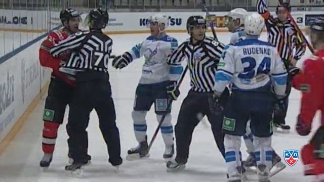 Barys @ Metallurg Nk 02/11/2015 Highlights / Металлург Нк - Барыс 3:2ШБ