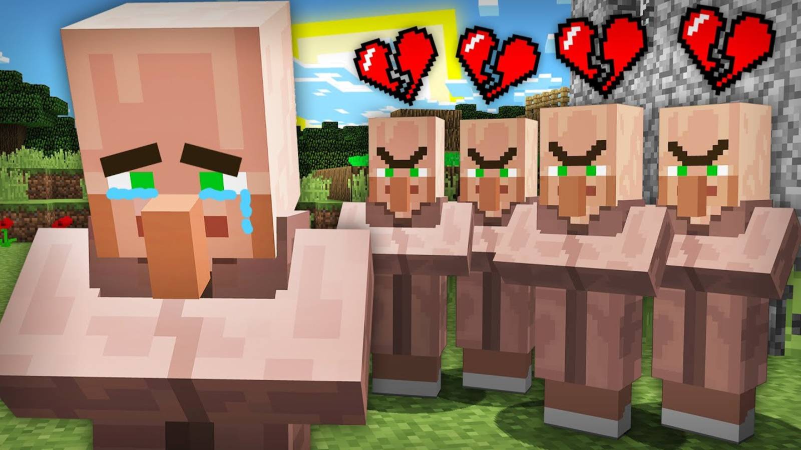 ПОЧЕМУ ЭТОГО ЖИТЕЛЯ НИКТО НЕ ЛЮБИТ В МАЙНКРАФТ | Риколит Minecraft