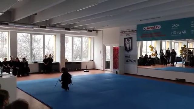 Царенко Катерина .Нунчаки 7-9 лет