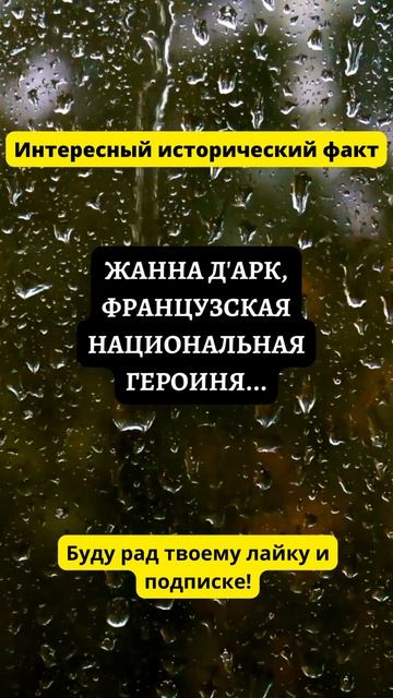 История в личностях: Жанна Д'Арк, #shorts  #история  #короткоевидео